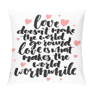 Personality  Inspirational Brush Calligraphy Pillow Covers