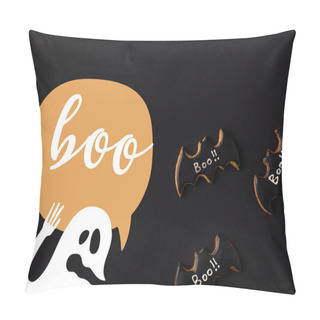 Personality  Halloween Bat Cookies Pillow Covers