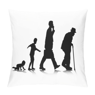 Personality  Human Aging Pillow Covers