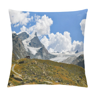 Personality  One Of The Most Beautiful Mountains Of The World, Matterhorn View From The Picturesque Stellisee Lake, Zermatt, Canton Of Valais, Switzerland, Europe Pillow Covers