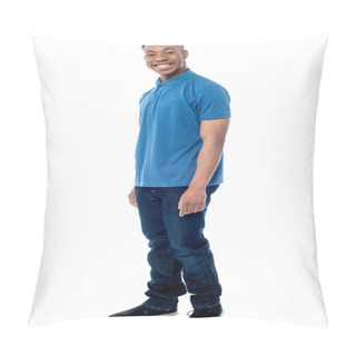 Personality  Smiling Young Male Model Pillow Covers