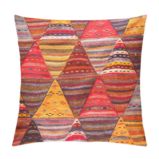 Personality  Texture Of Berber Traditional Wool Carpet, Morocco, Africa Pillow Covers