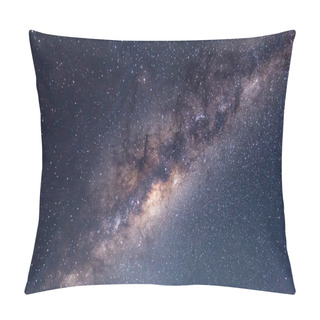 Personality  The Milky Way Taken From Killcare Beach On The Central Coast Of NSW, Australia. Pillow Covers