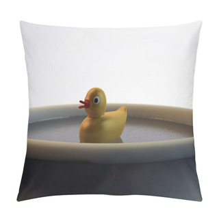 Personality  Duck Taking Bath Pillow Covers