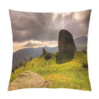 Personality  Mystic Valley Ghosts In The Crimean Mountains Pillow Covers