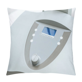 Personality  Close Up View Of Starvac Apparatus With Buttons On Control Panel Pillow Covers