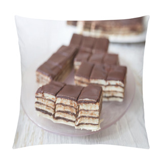 Personality  Chocolate Biscuit Pillow Covers