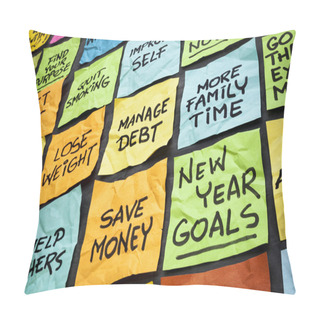 Personality  New Year Resolutions Pillow Covers