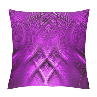 Personality  Fantastic Violet Interlocking Threads Pillow Covers