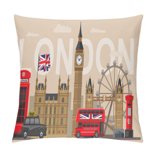 Personality  Vector Great Britain Pillow Covers
