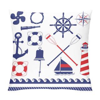 Personality  Nautical Equipment Pillow Covers