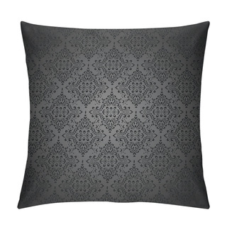 Personality  Royal Black Wallpaper Pillow Covers