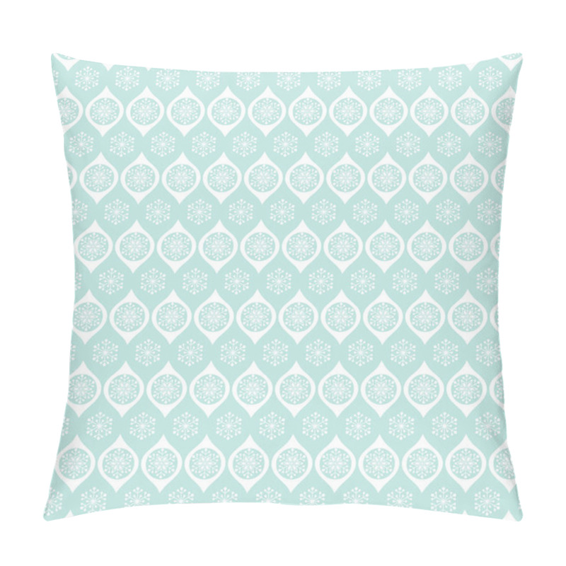 Personality  white snowflakes pattern pillow covers