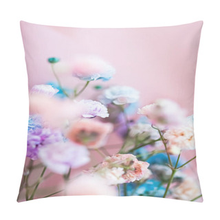 Personality  Flowers In Garden, Floral Beauty And Botanical Background For Wedding Invitation And Greeting Card, Nature And Environment Concept Pillow Covers