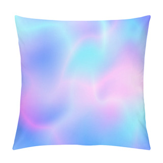 Personality  Holografic Foil Background. Vector Image Pillow Covers