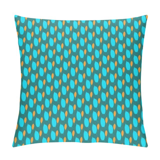 Personality  Abstract Creative Background With Repeated Shapes Pillow Covers