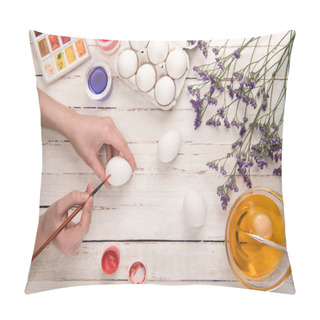 Personality  Hands Coloring Egg Pillow Covers