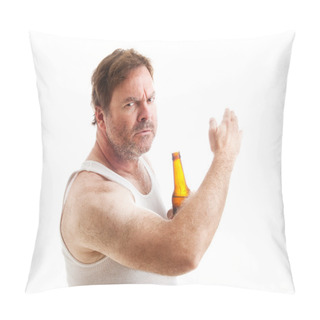 Personality  Angry And Abusive Drunk Pillow Covers
