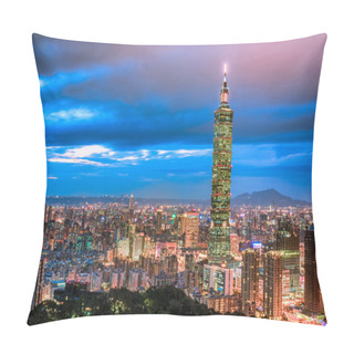 Personality  City Of Taipei At Night, Taiwan Pillow Covers