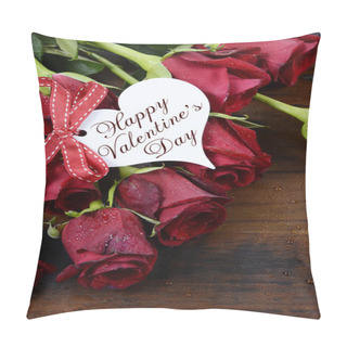 Personality  St Valentines Day Red Roses Pillow Covers