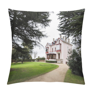 Personality  Christian Dior House And Museum In Granville,France. Pillow Covers