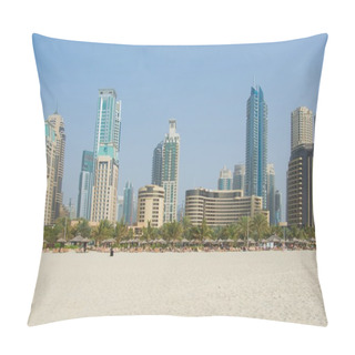 Personality  Dubai Town Scape Pillow Covers