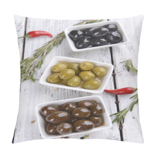 Personality  Different Marinated Olives Pillow Covers