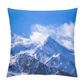Personality  Mont Blanc. Pillow Covers