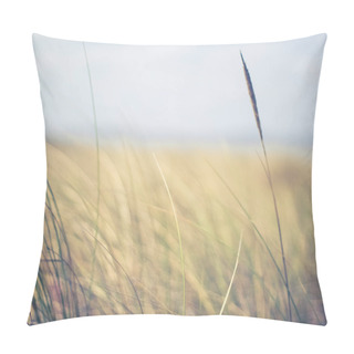 Personality  Rural Field, A Day In Countryside Pillow Covers