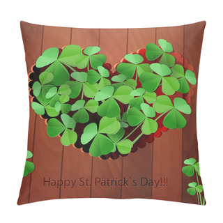 Personality  St. Patrick's Greeting Card Pillow Covers