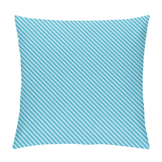 Personality  Seamless Blue Stripe Background Pillow Covers