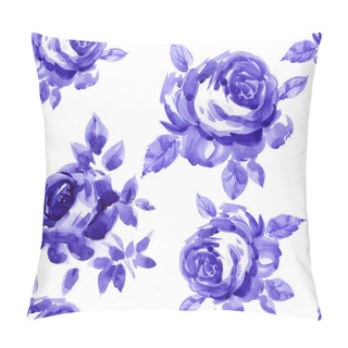 Personality  Rose Pattern Pillow Covers