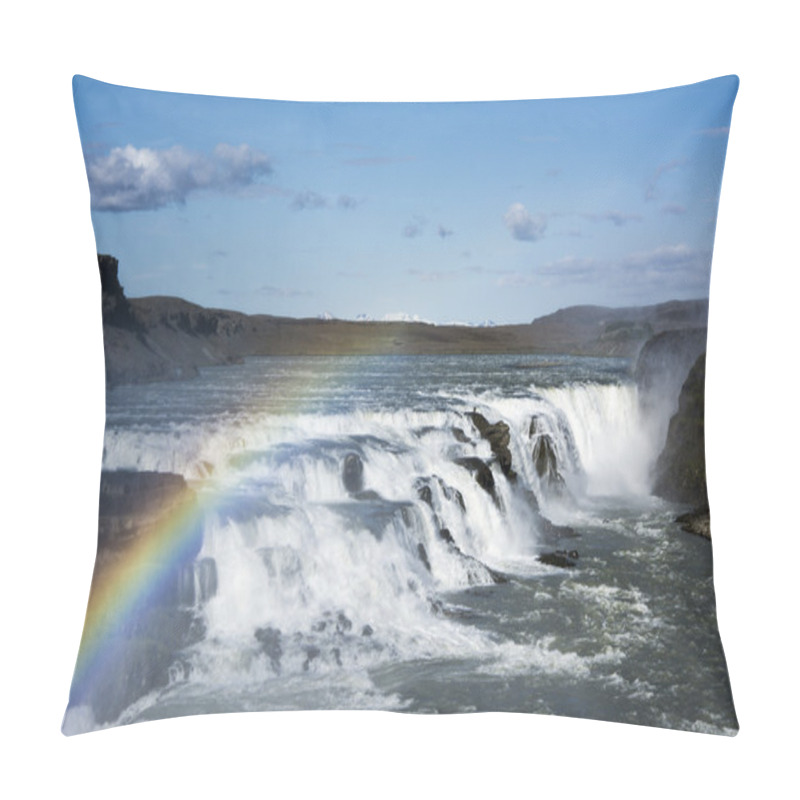 Personality  Gullfoss Waterfalls Iceland pillow covers