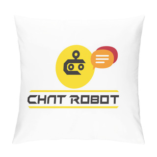 Personality  Chat Robot Concept Design Pillow Covers