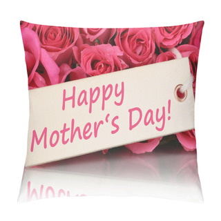 Personality  Happy Mother's Day With Roses Flowers Pillow Covers