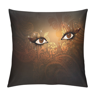 Personality  Eastern Eyes Pillow Covers
