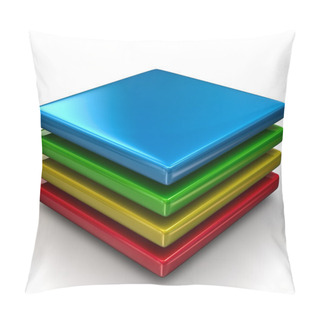 Personality  Separate Layers Icon Pillow Covers