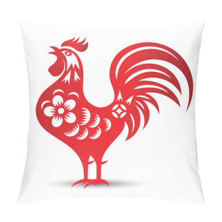 Personality  Chinese Rooster Symbols Pillow Covers