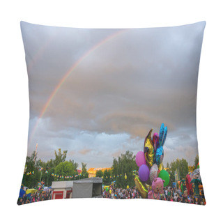 Personality  City Day In Kokhma, Ivanovo Region, On 12 June 2014.  Pillow Covers