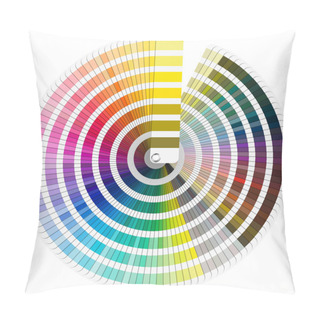 Personality  Pantone Color Palette Pillow Covers