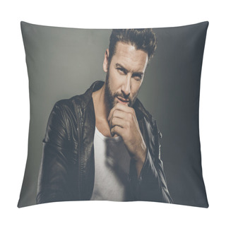 Personality  Cool Attractive Man Pillow Covers