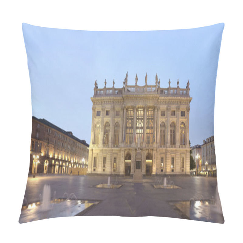 Personality  Turin, Palazzo Madama, Italy Pillow Covers