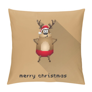 Personality  Merry Christmas  Poster Pillow Covers