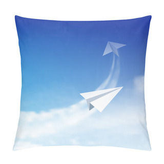 Personality Paper Plane Pillow Covers