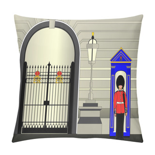 Personality  Soldier On Guard Duty Pillow Covers