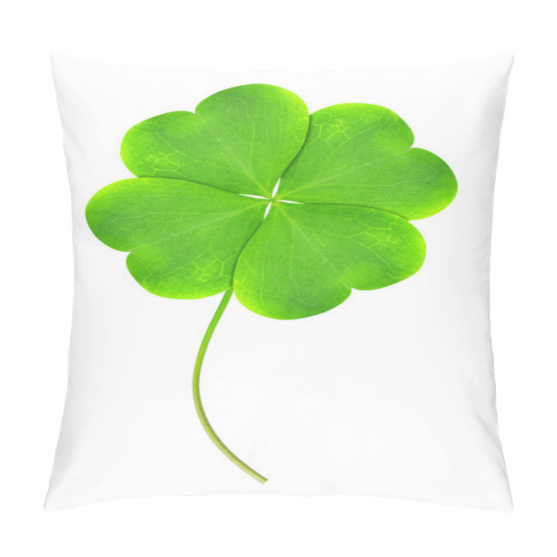 Personality  Green clover leaf pillow covers