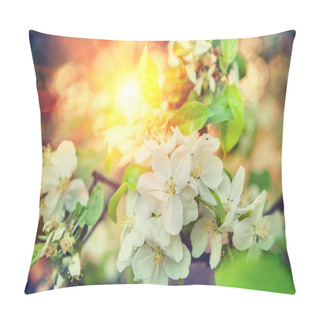 Personality  Blossomong Branch Of Apple Tree Pillow Covers