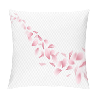 Personality  Sakura Realistic Background Pillow Covers