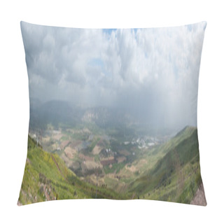 Personality  High Resolution Panorama Of Galilee Pillow Covers