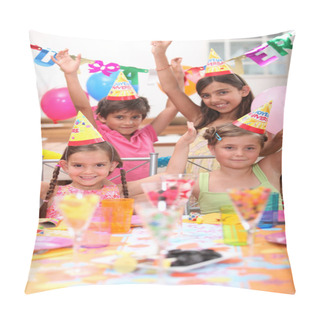 Personality  Children At A Birthday Party Pillow Covers